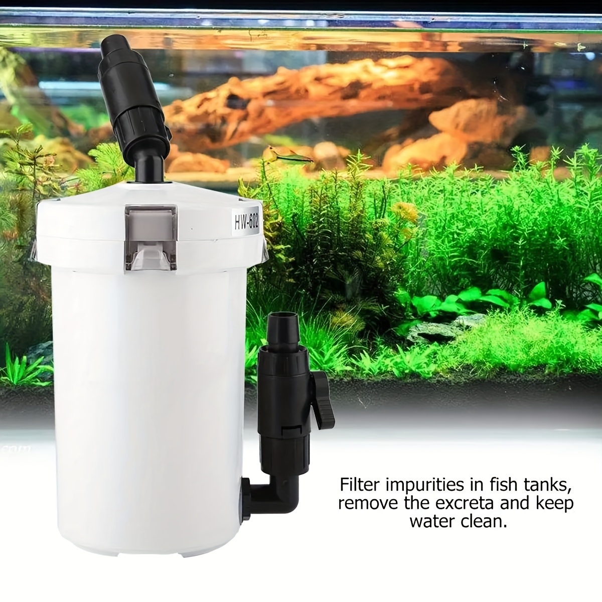 

Pre-filter External Canister For Tank Filtration - Pe , Non-powered, , Suitable For Tanks And Aquariums - For