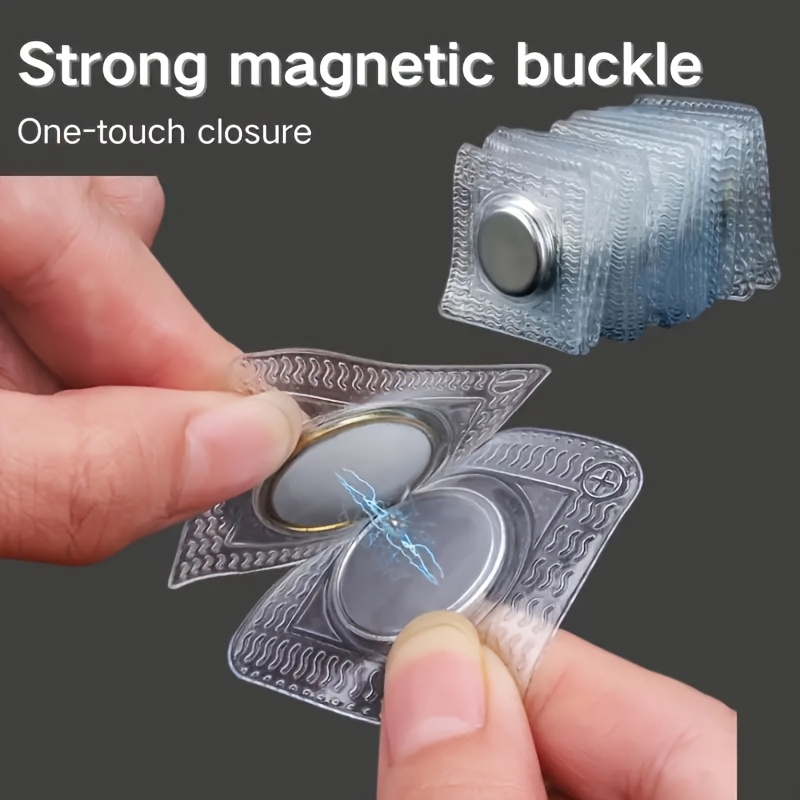 10pcs 5sets large strong magnetic buttons hidden magnetic discs suitable for clothing curtains bags diy crafts   sewing supplies with magnetic closure