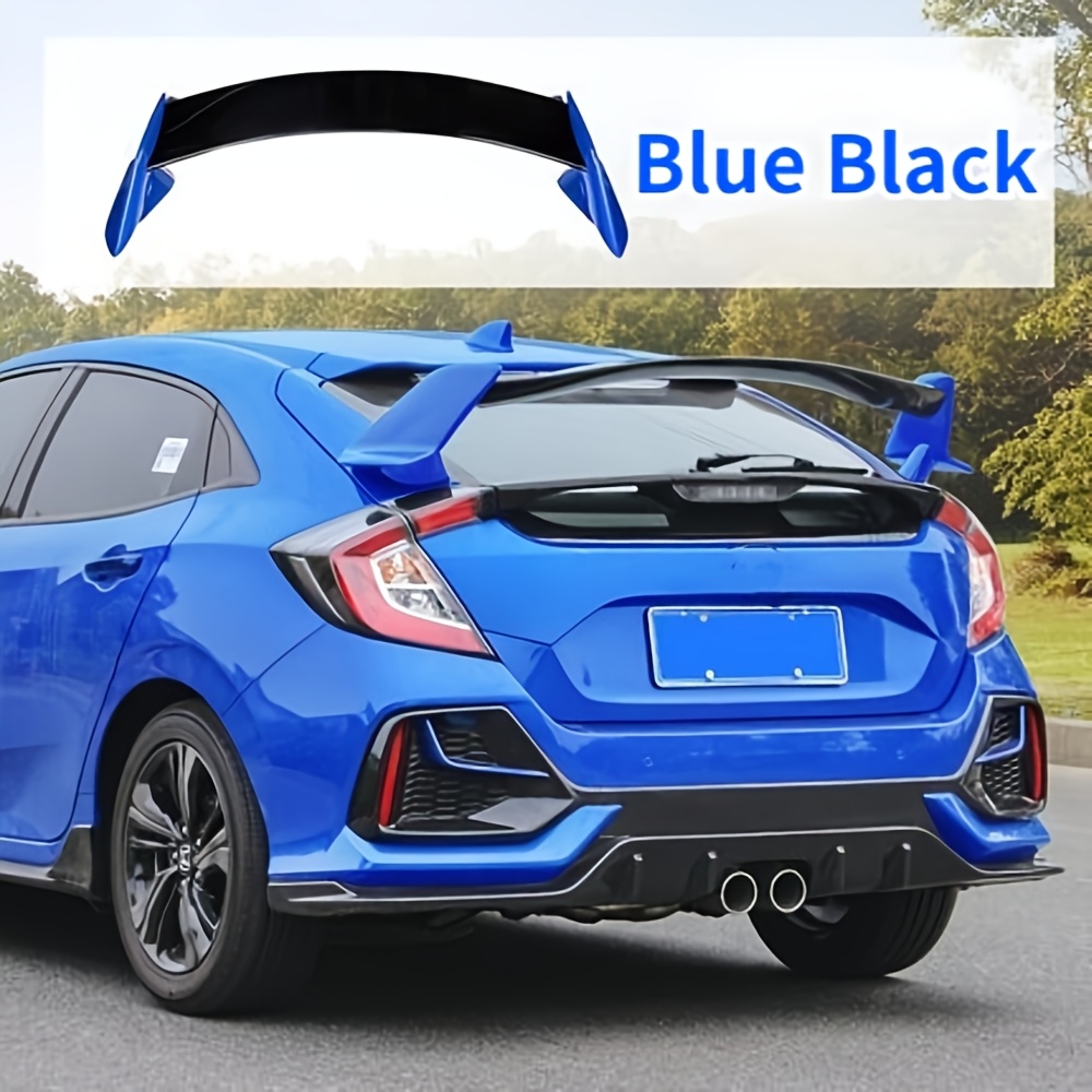TEMU For 10th Gen Fk7 2016-2020 Hatchback Rear Spoiler Type-r Roof Wing Trunk Lip Decoration Body Kits Tuning