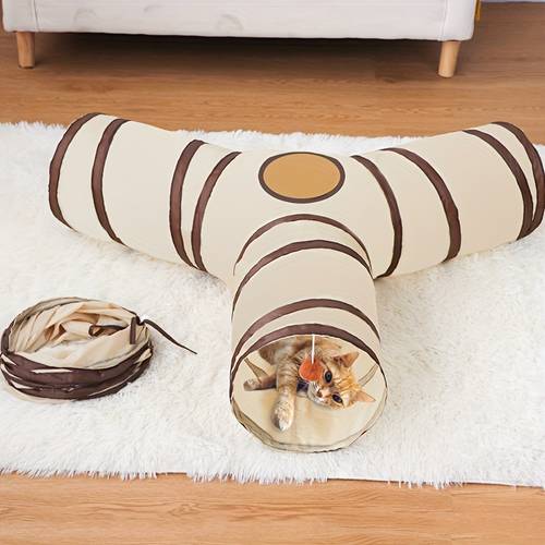 foldable cat toy for pets a compact and versatile design suitable for