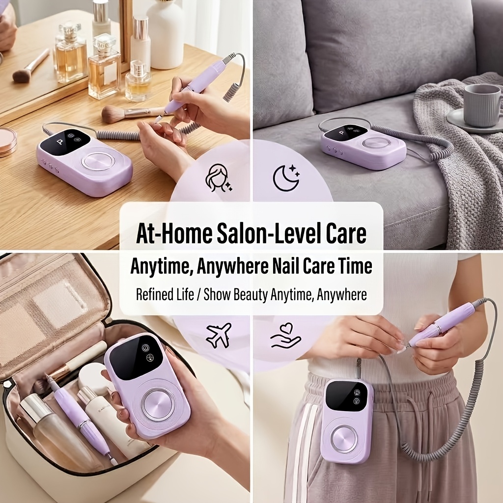 Portable Multi-Functional Nail Polish Machine with Curing Light