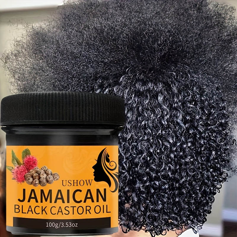2pcs Jamaican Black Castor Oil Hair Paste for Moisturizing