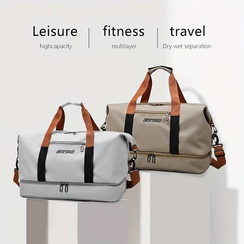 weekender bags for women with shoe compartment carry on overnight bag with toiletry bag gym duffel bag with wet pocket