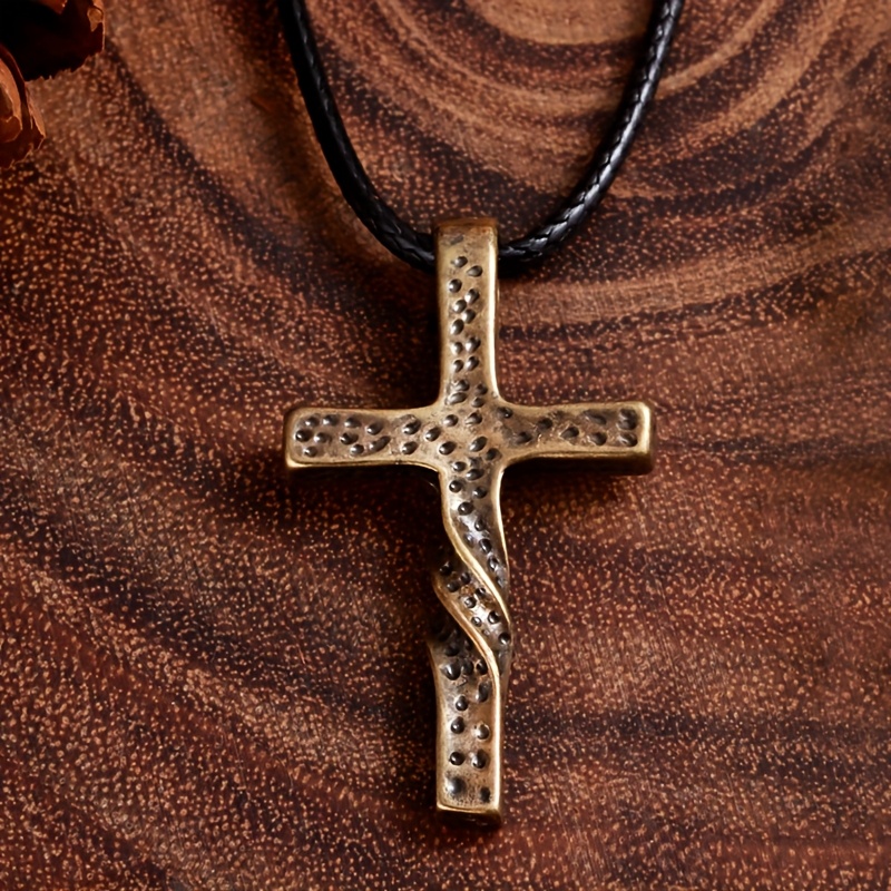 1pc Vintage Pendant Necklace, Unisex Wearable Decor, 3d Exquisite Jewelry Gift