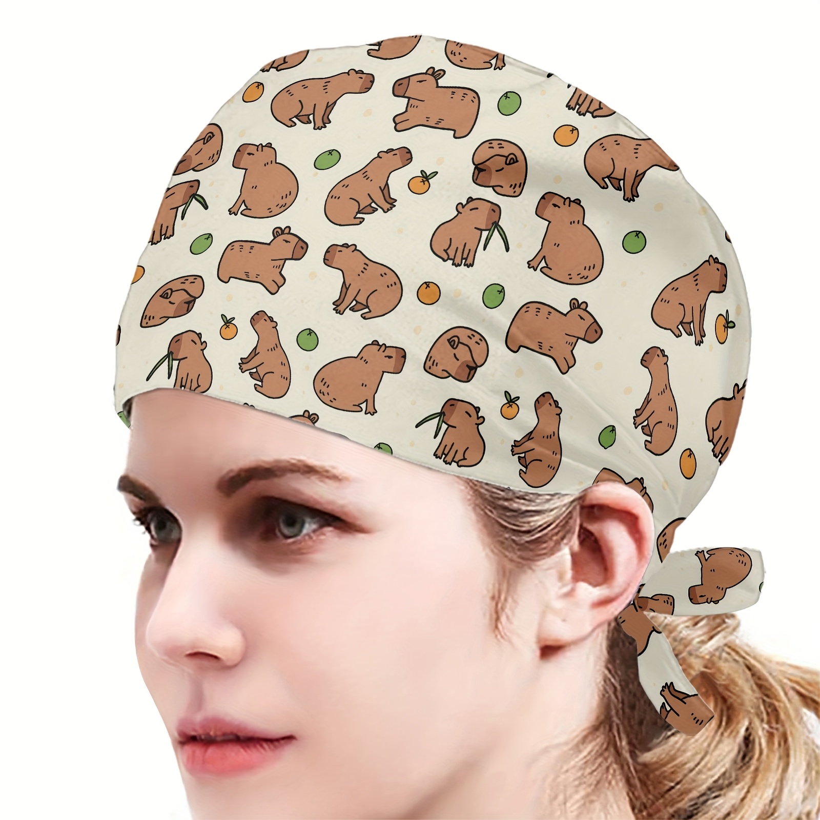 scrub hats sold on Temu Canada - Main Image