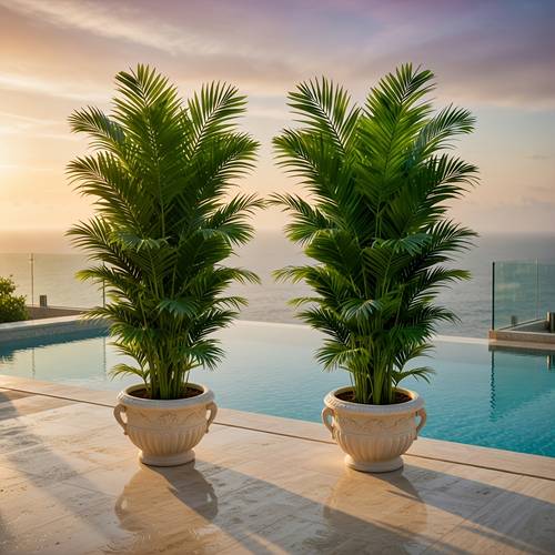 1pc giant outdoor artificial green plant 49 6 inches palm tree full of green leaves suitable for indoor and outdoor decor patio rooftop wedding balcony