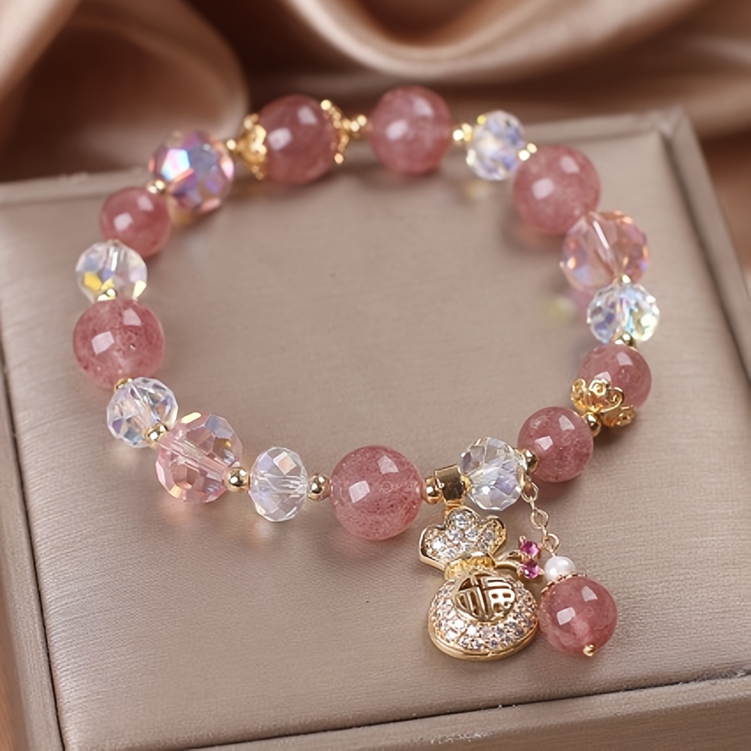 TEMU 1pc Accesorio para Mujer Colgante de , en Resina Multicolor con Forma de Candado, Ideal para Zen Diario y Fiestas, Pulsera para Mujer Regalo de
