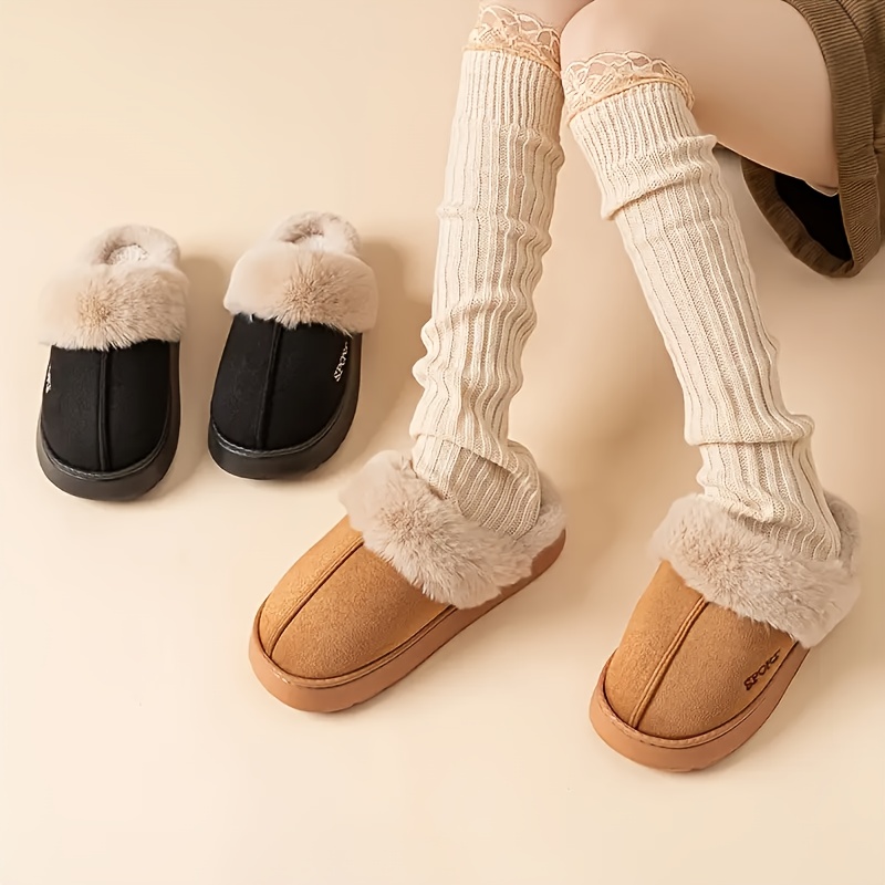 womens winter slippers     suitable for holiday casual wear elegant indoor outdoor winter shoes Product details 2