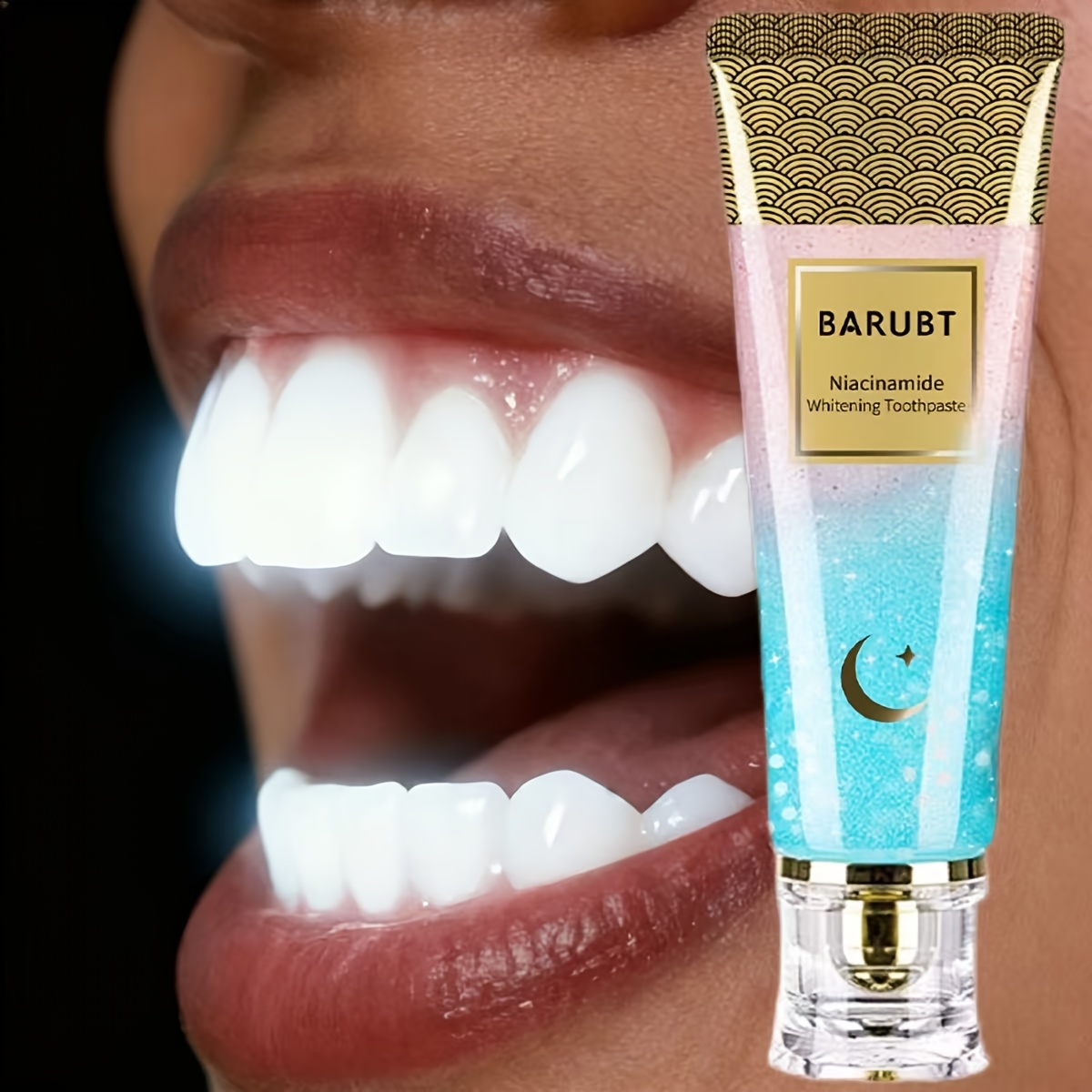 Image of Niacinamide Mint Toothpaste - Mint, Coconut Oil And Aloe Vera For , Cleanses Tooth Surface, Daily Oral Care For Men And Women