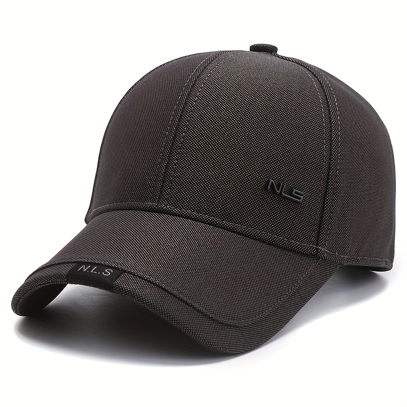Adjustable Curved Brim Hat for Men, Perfect for Casual Outdoor Wear