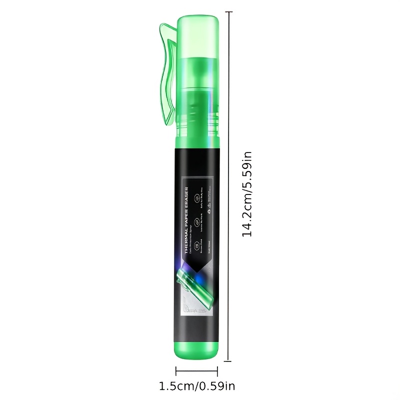 TEMU Stylo de suppression de données 10 ml pour la protection de privée - Liquide de correction pour papier thermique pour l'effacement rapide des