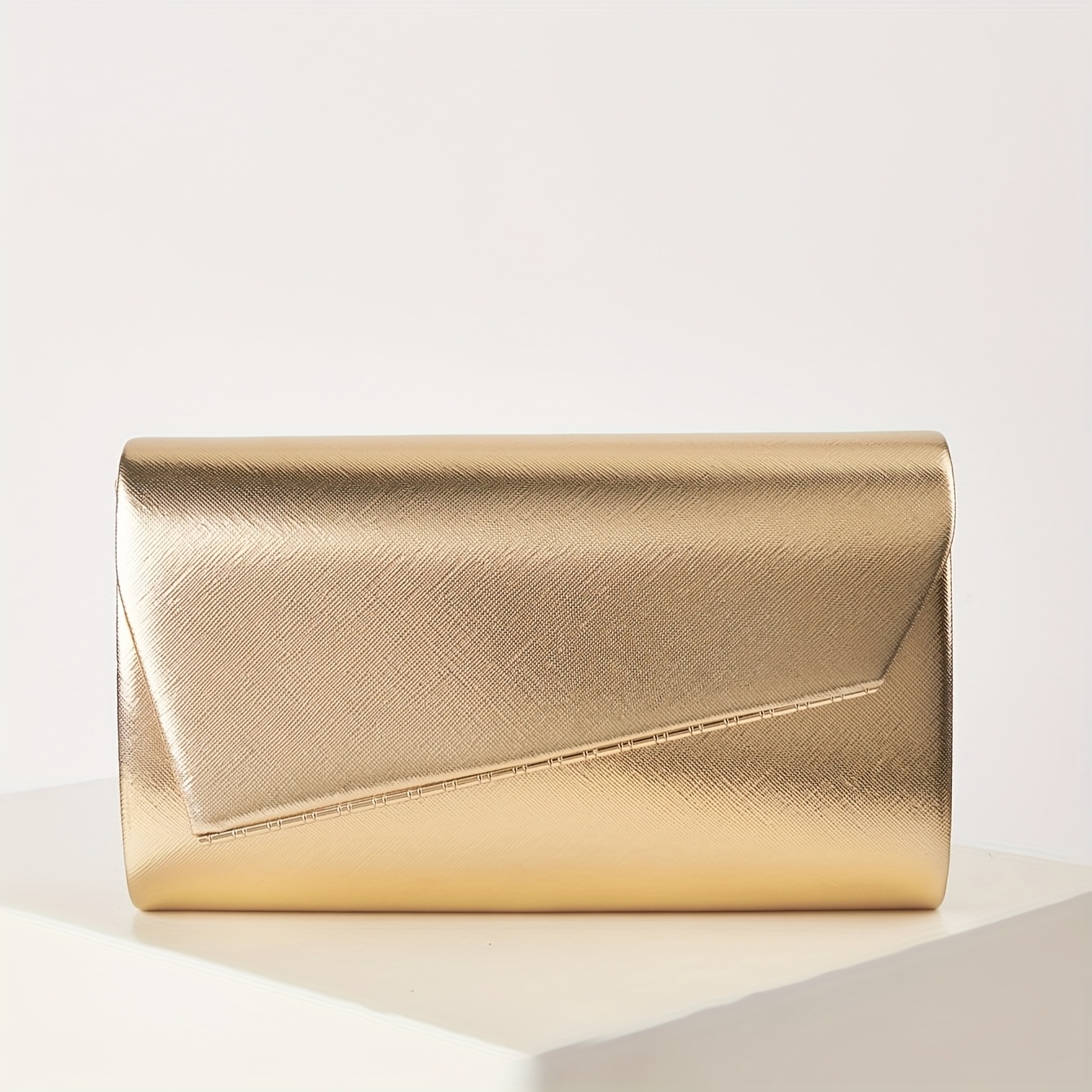 TEMU Stylish Women's Evening Handbag, Fashionable Solid Color Evening Bag, Envelope Bag, Women' Accessory