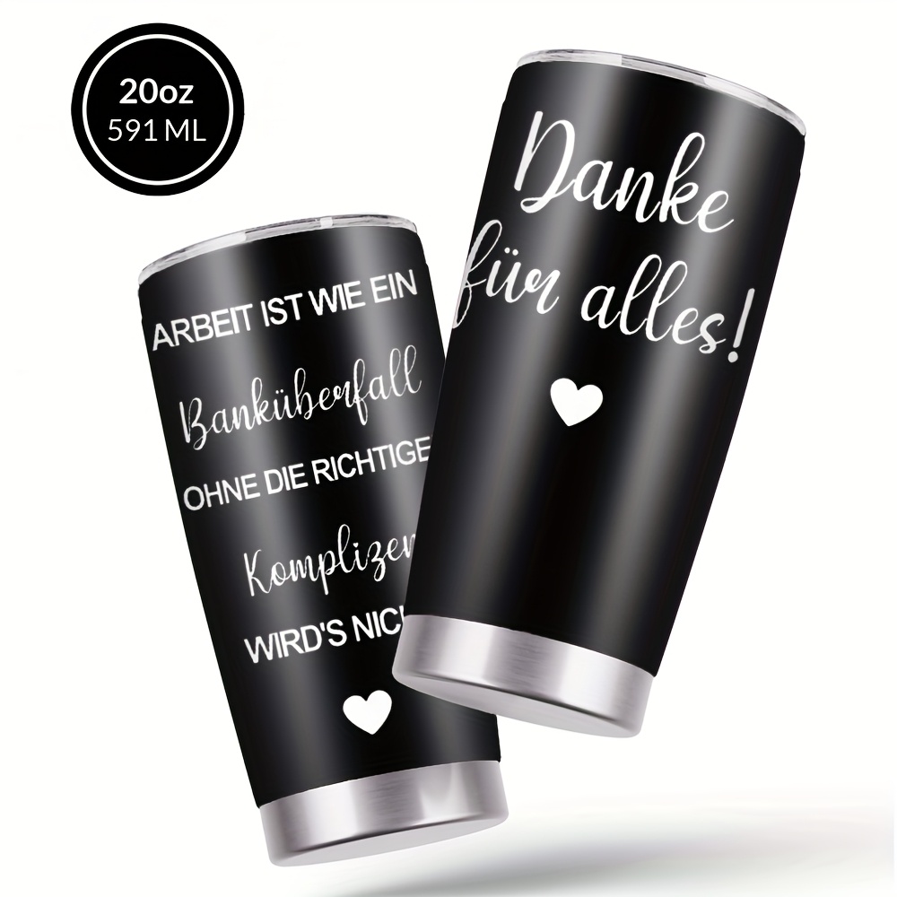Image of A Humorous, Print 'the Man Who All', Featuring Oz Stainless Steel Designed For Colleagues, Showcasing A Contemporary German Style, Perfect As A Gift For Office Appreciation Or Retirement