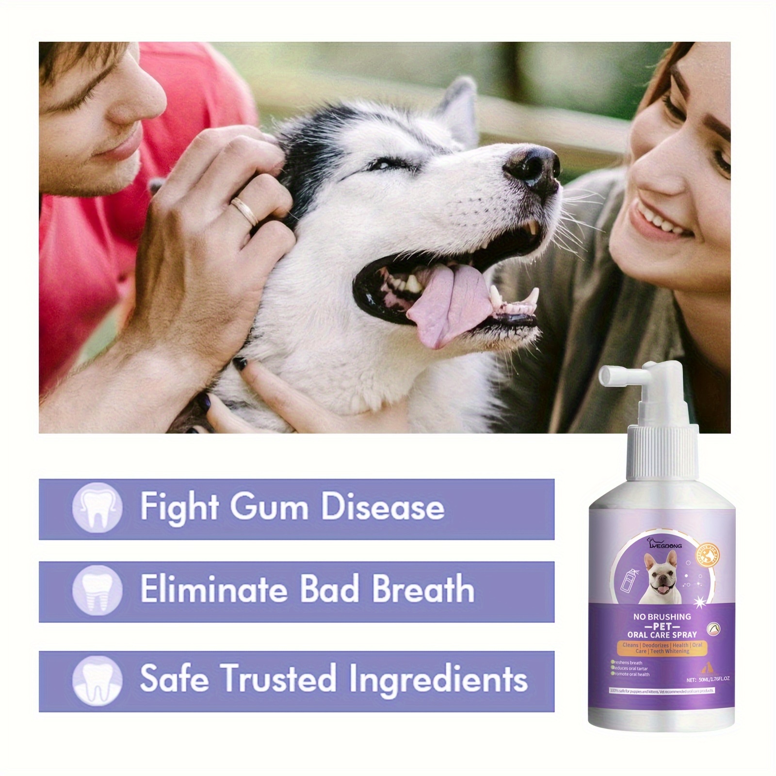 Dog mouth spray bad hot sale breath