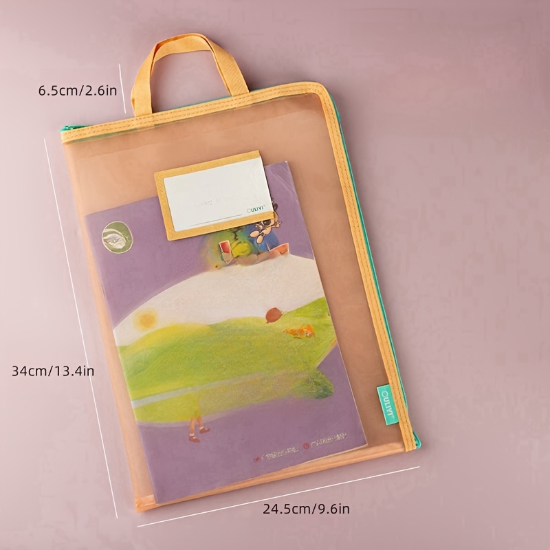 File Classification Bags Organizing Student Textbooks Temu Ireland