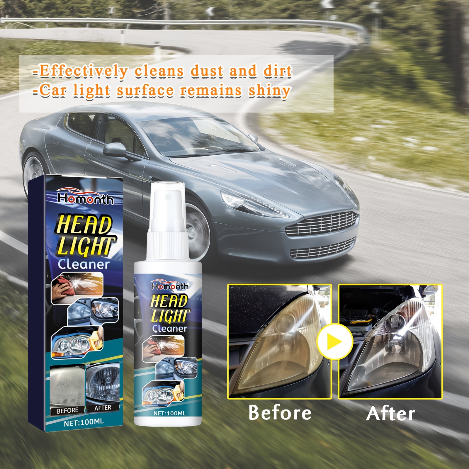 Car Headlight Repair Kit - Temu