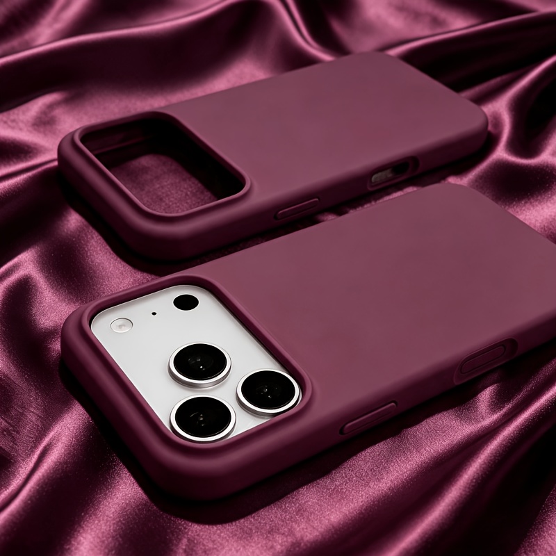 TEMU Phone Case - Luxury Matte Shockproof Protective Case, Suitable For Iphone 18 Pro Max, For Iphone 18 Pro, Compatible With For Iphone 16/15/17 Pro