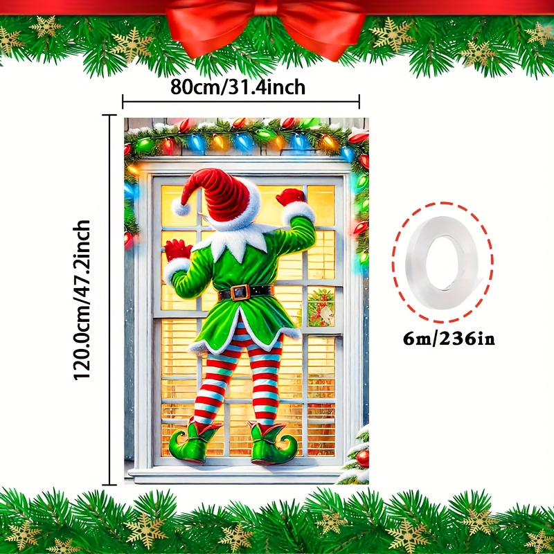 TEMU Hego Christmas Elf - , " .3", For & Christmas Eve Decorations, Christmas Decor