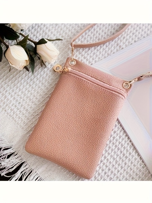 Crossbody Phone Bag For Women, Simple Versatile Mini Messenger_voghion.com