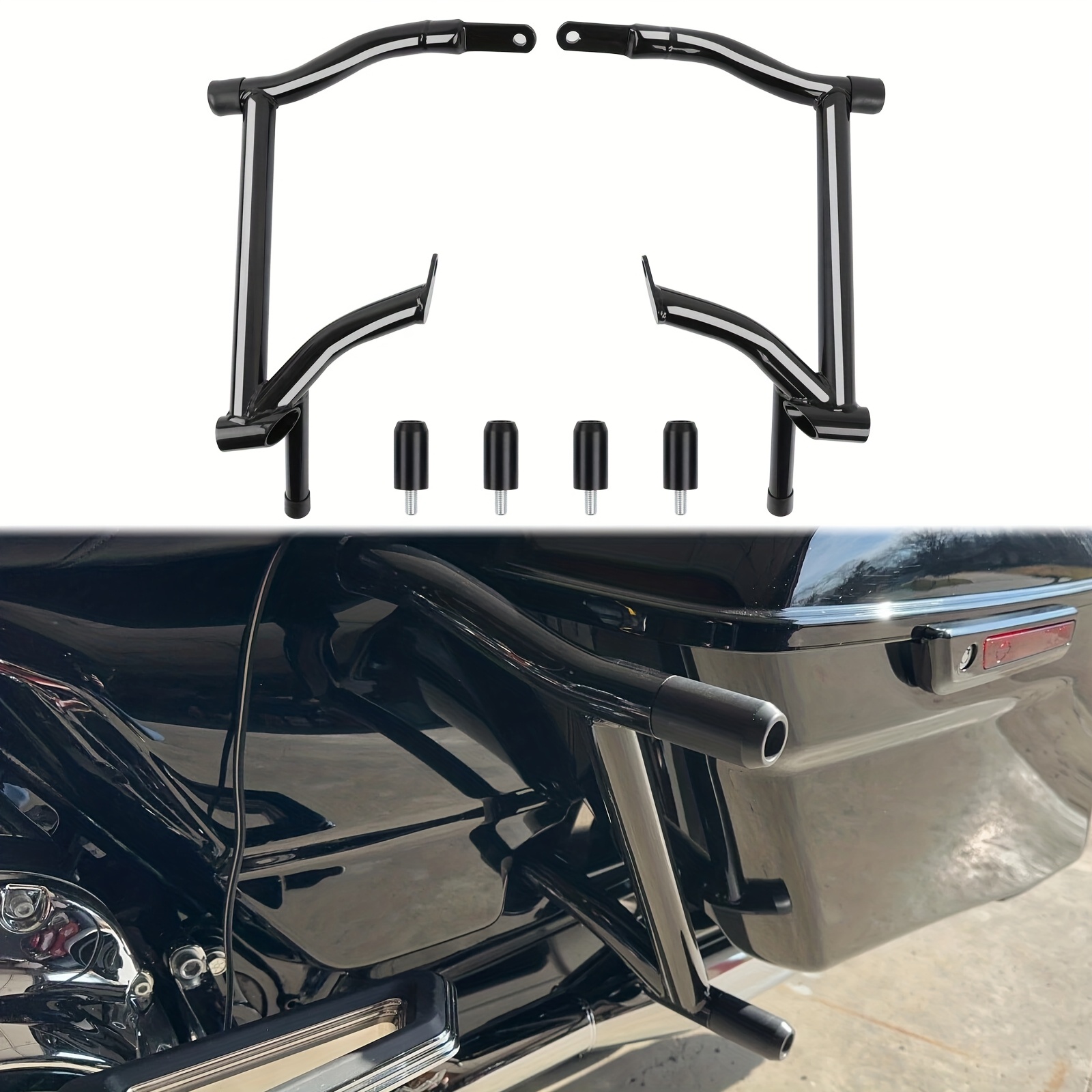 E-shop Satteltaschen-Schutzbügel für Harley Touring Street Glide und Road Glide 2009-2025