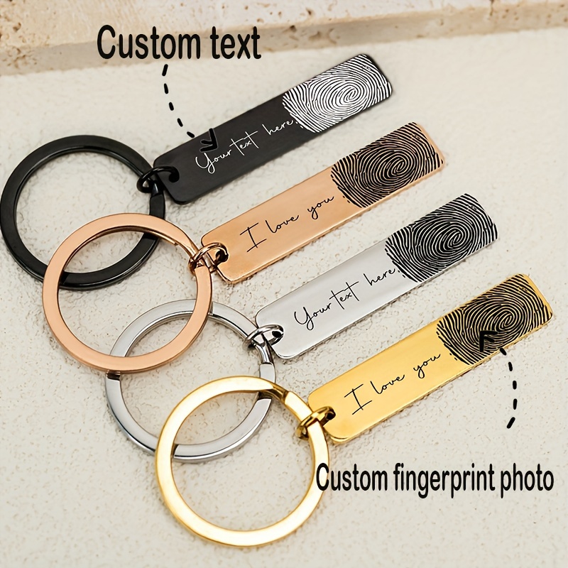 

Steel Keychain Engraved And Personalized , Women' Jewelry, Personalized For , 's Day , Round ,