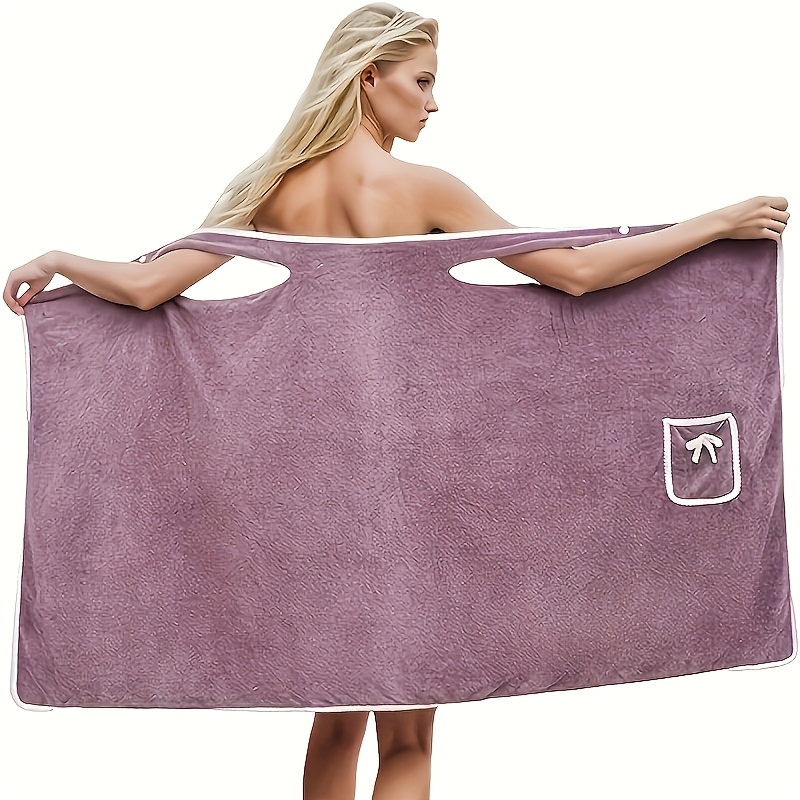 coral velvet bath skirt for women ultra soft absorbent plush microfiber bathrobe with thick edges contemporary rectangular design elegant white piping       towel wrap spareasonable coverage comfortable wrapping