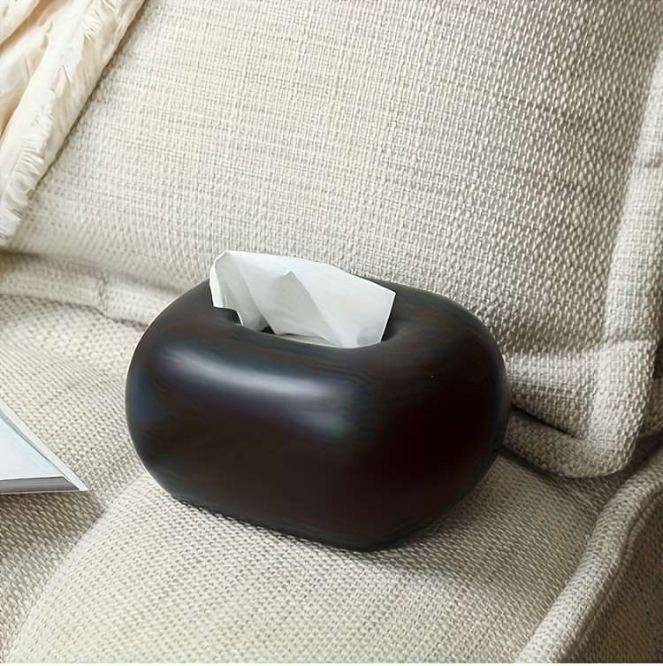 1pc modern minimalist ceramic tissue box holder white black accents spherical shape instagrammable home decor for living room kitchen dining table coffee table durable stylish storage organizer tabletop accent   quality   contemporary     interior designers Product details 7