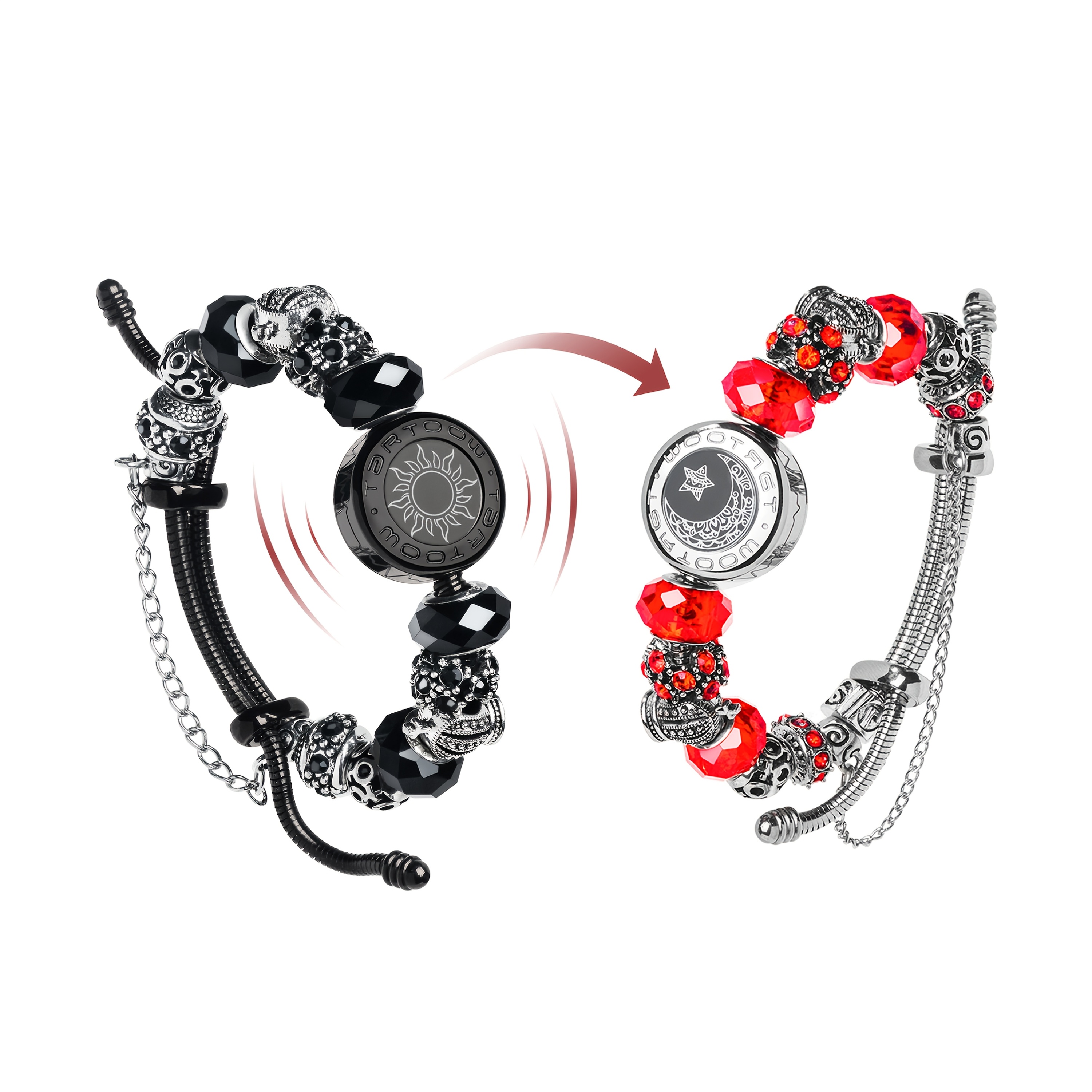 Relationship Bracelets Long Distance Touch Bracelets,Vibration