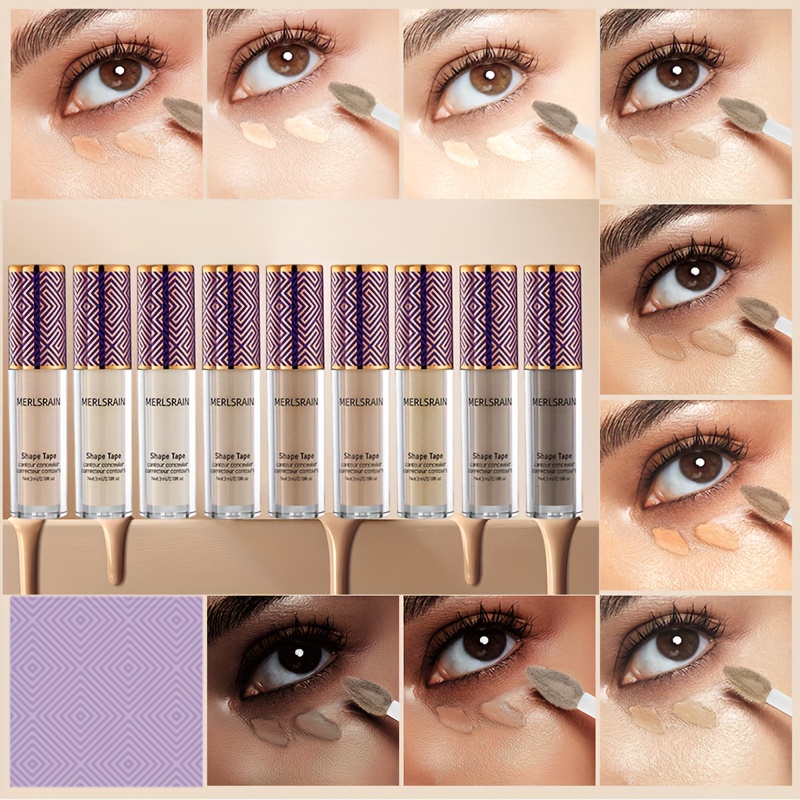 

Liquid Concealer, Waterproof And Sweat-proof, Long-lasting Makeup Keeping, Full Coverage Of Color Spots Acne Marks, Fade Dark Circles, Liquid Contouring Makeup Stick