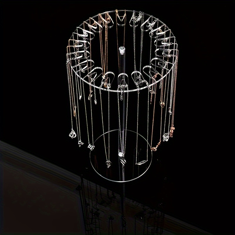 

Necklace Display Stand - Jewelry & Organizer For Desktop