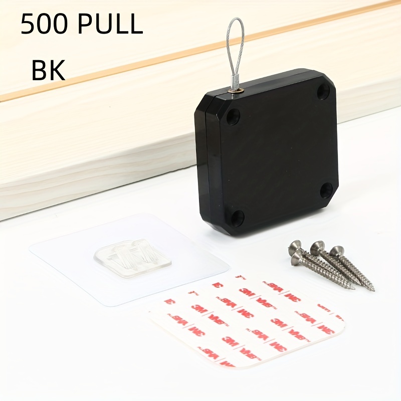 E-shop Einziehbarer Türschließer mit Dual-Installation, ohne Bohren und starker