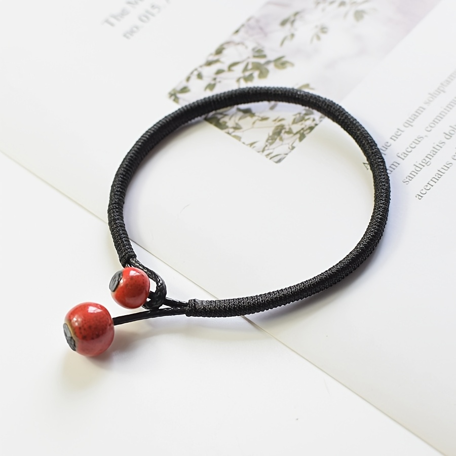 Year of The Rabbit Woven Red String Bracelet