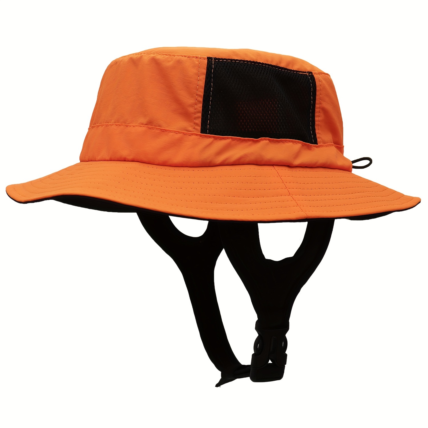 Orange Sporty Reflective Hat, Men's Wide Brim Sun Visor Foldable Sun Protection Hiking Fishing Hat Film Outdoor Fisherman Hat,Temu