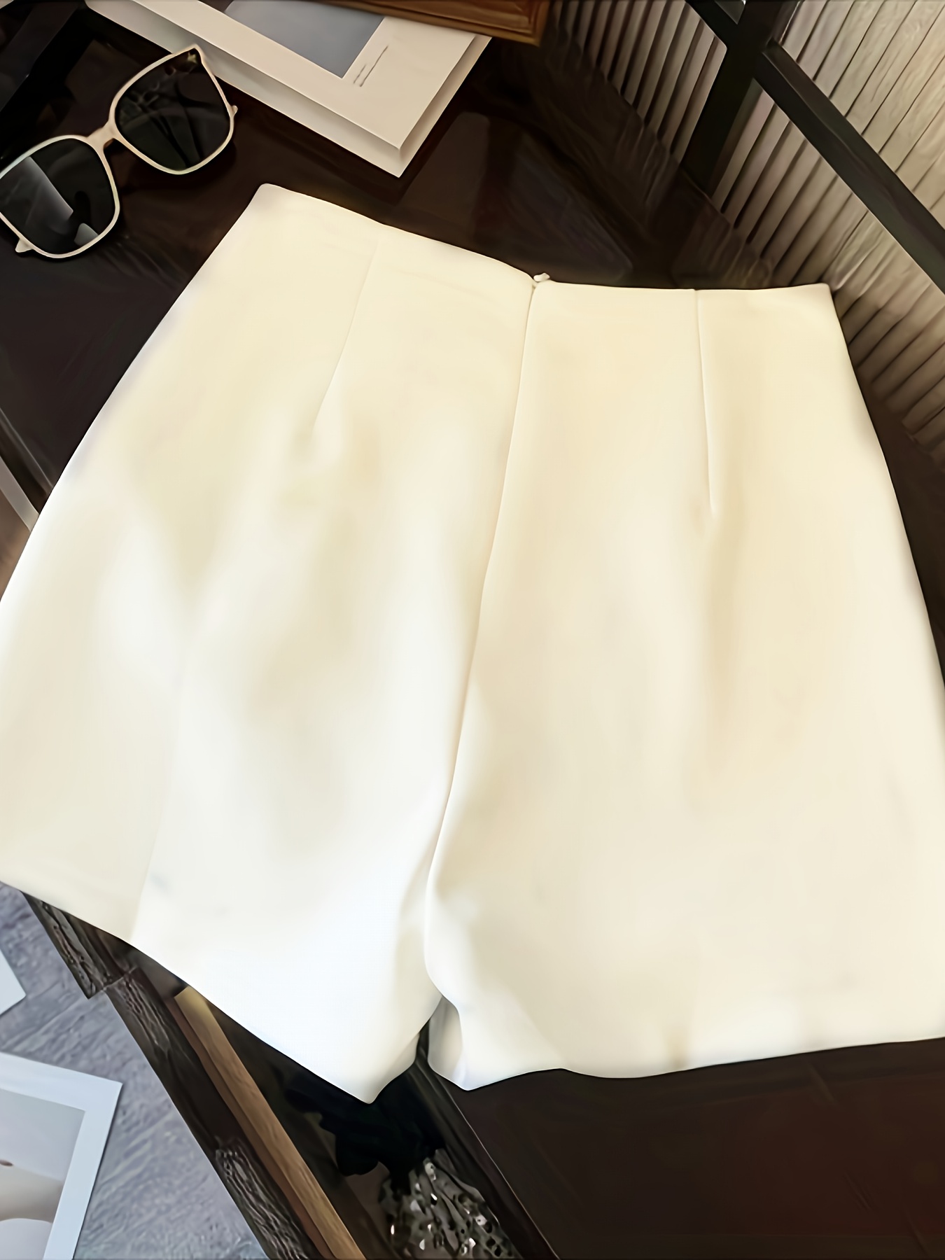 pantalones cortos ultra cortos de cintura   para mujer, fáciles y modernos, con cremallera trasera, ideales para   a día, citas y ocasiones románticas