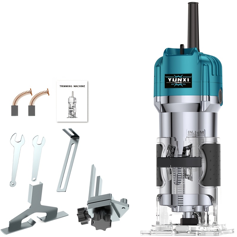 Temu – TEMU The Newly Upgraded Wired Trimming Machine, Router Power Tools, Diy Woodworking Machine, Optional, Hole Cutting Machine, And Power Tools Are Very