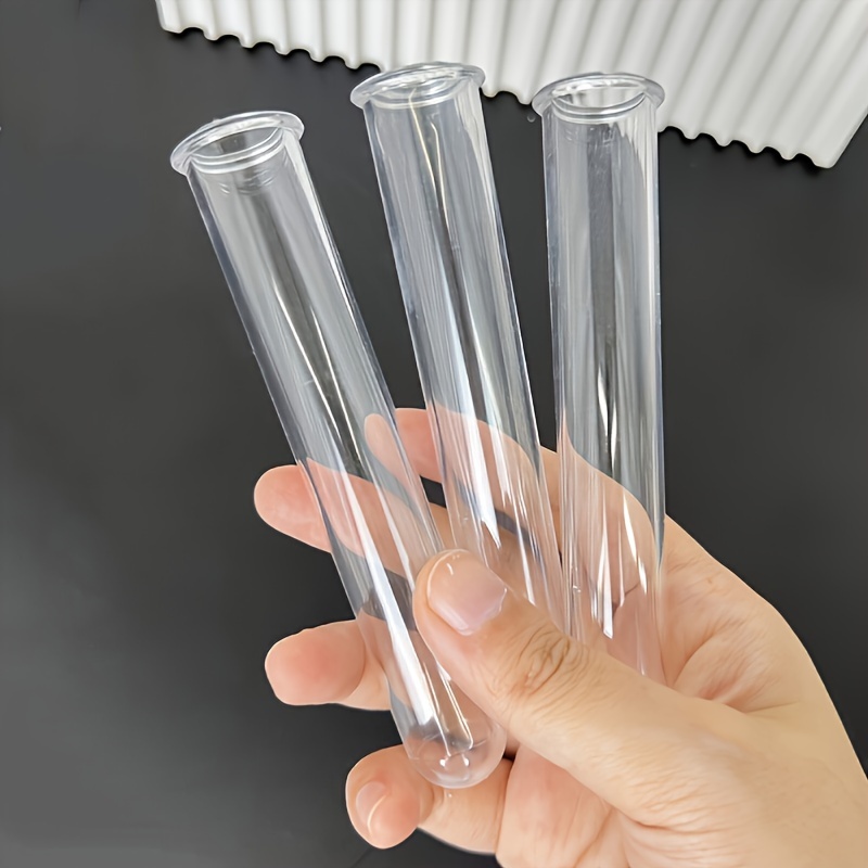 

3pcs Transparent Acrylic Tube Hydroponic , Vase, Hydroponic Tube