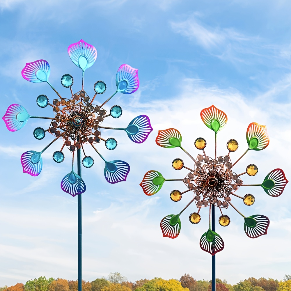 wind spinner 35 4 inches iron outdoor garden