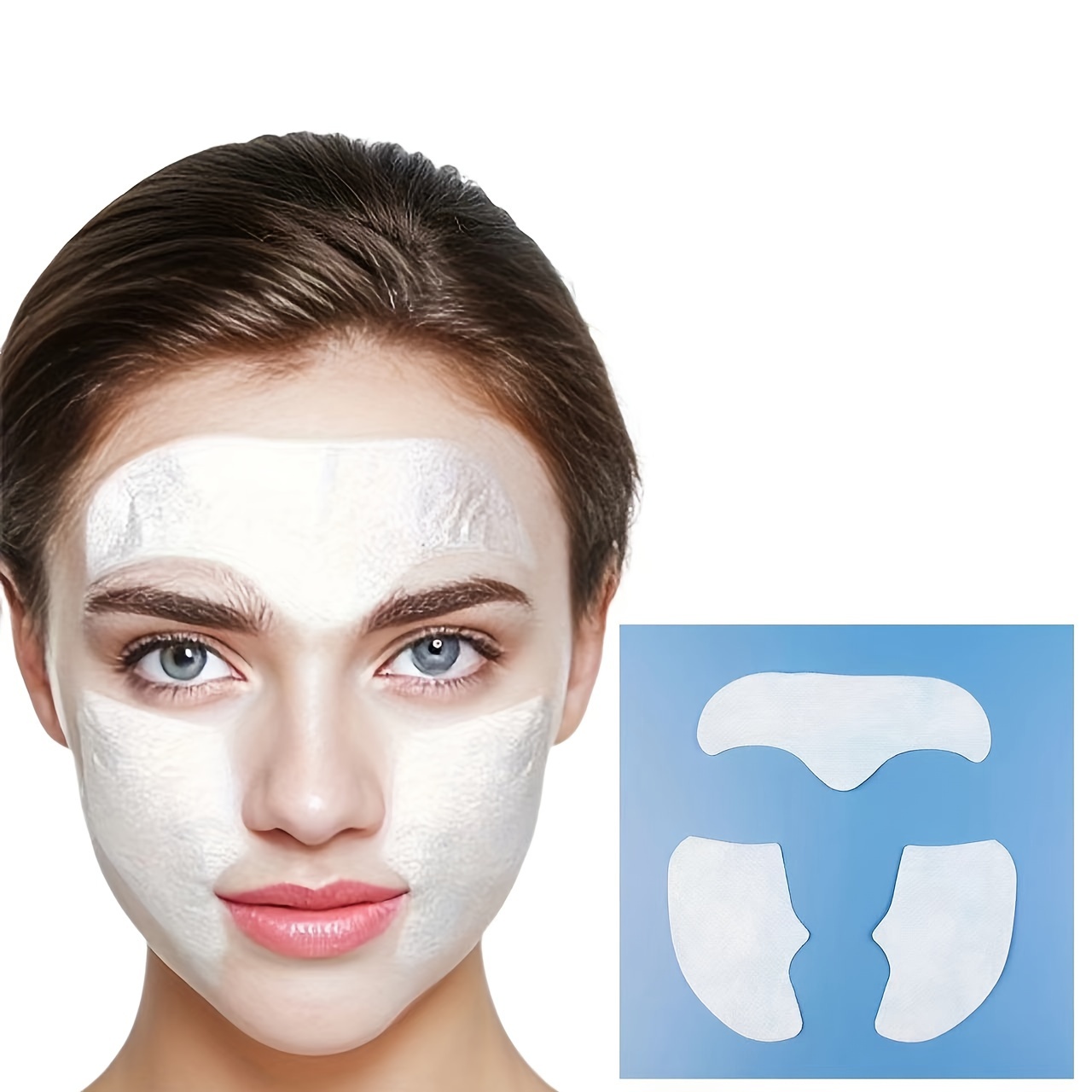 

10/20sets Disposable Dry Sheet Mask Set, Paper Facial Masks For Outdoor, Travel, Home And Beauty Salon