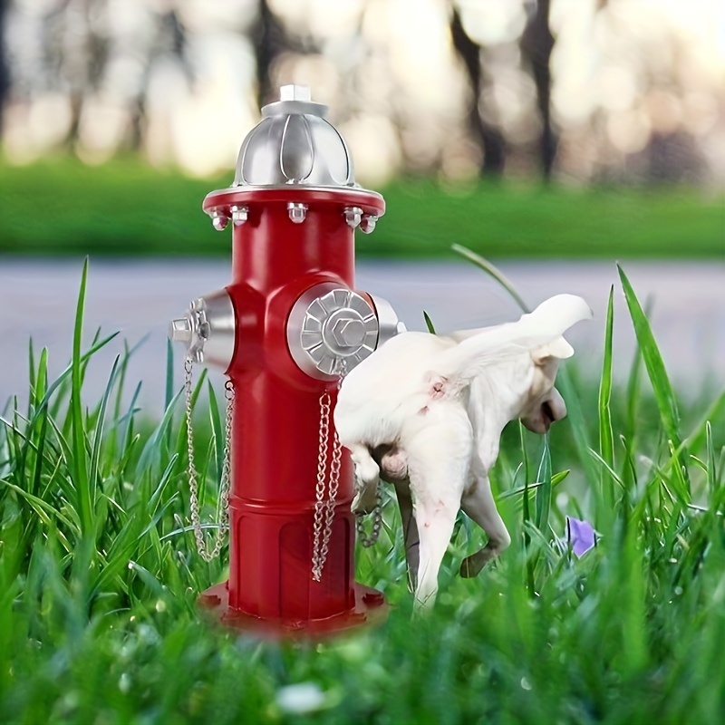 TEMU Large Fire Hydrant, Training Post For Puppy Peeing, Bolting Dog Fire Hydrant Post, Resin Statue Large Fire Hydrant, Fake Fire Hydrant Statue,