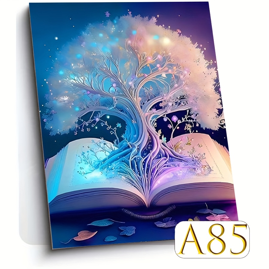 TEMU 5d Diy Diamond Painting Fantasy Landscape Rhinestones Mosaic Embroidery Handmade Products Home Decor Gift