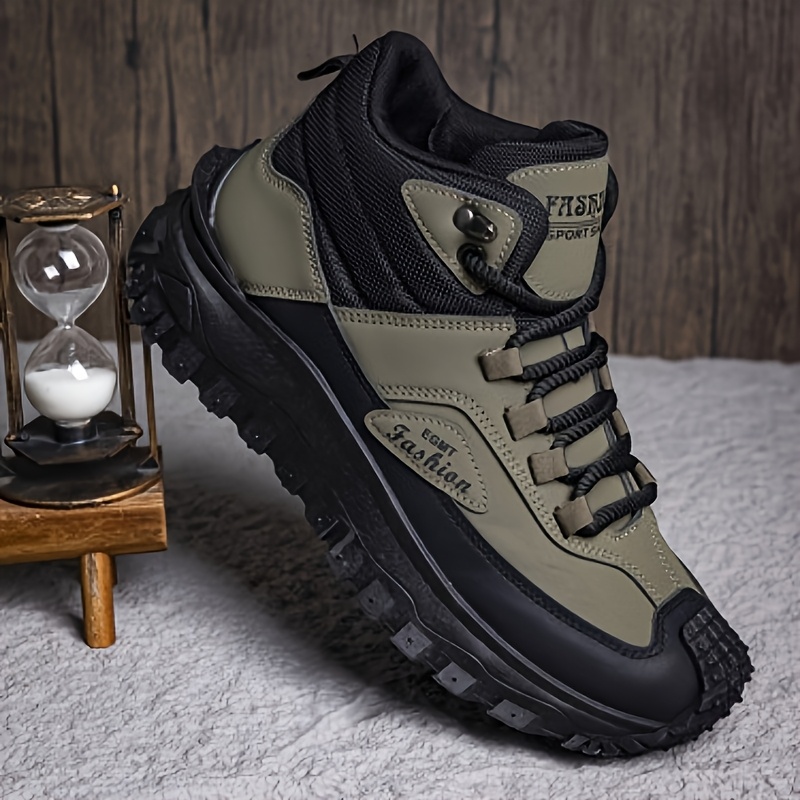 mens season outdoor hiking boots durable slip resistant Temu Ireland