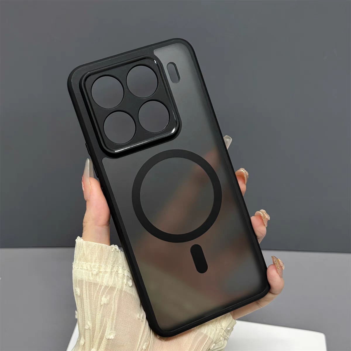 MOBYDEFEND Coque Arrière En TPU Métal Brossé & Carbone Compatible Avec Xiaomi 14t Pro Coque De Telephone Voor Xiaomi Xiaomi 14t Pro Noir 146597070