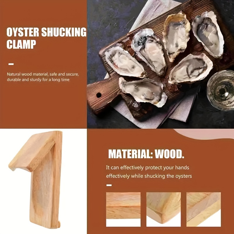 

Wooden Shucking - Opening Tool, Safe And Shucker For And Shelling