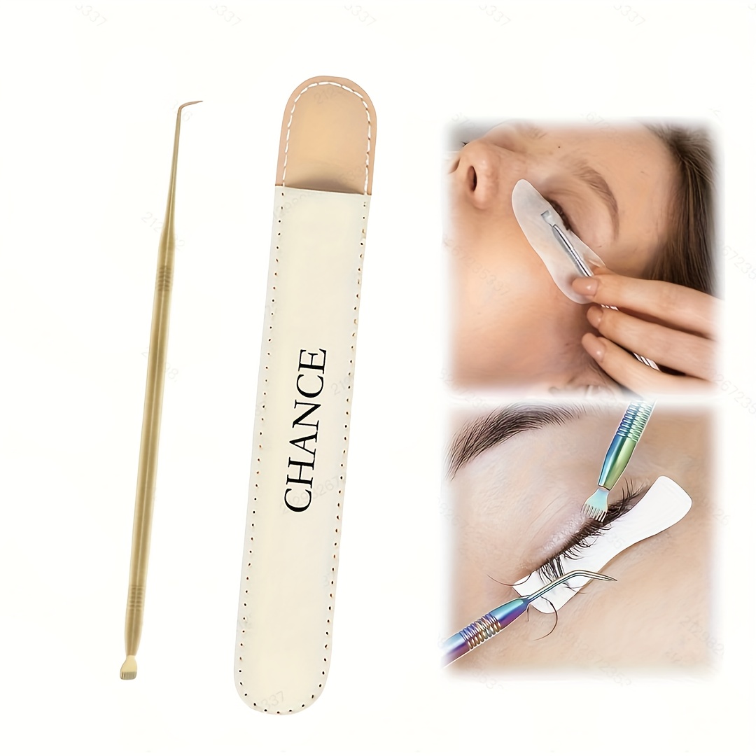 E-shop 2-tlg. Wimpernwelle-Wimpernlift-Werkzeugsatz, Wimperntrenner Färbewerkzeug, Edelstahl-Metall-Wimpernlift-Stab für Wimpern- Augenbrauenwelle, ,