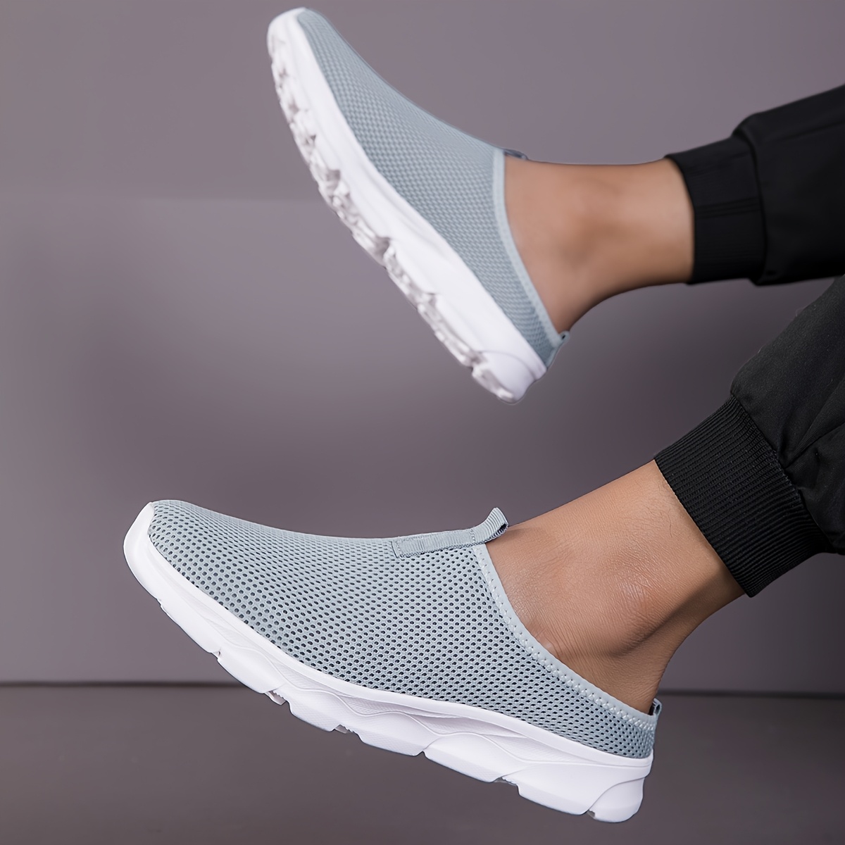 Men'S Slippers, Casual And Sporty Slip-On Shoes with a Lightweight Wide Toe, Comfortable Backless Design, Featuring a Cushioned Outsole, Upgraded Version, Suitable for Indoor, Home, And Outdoor Use for Both Men And Women