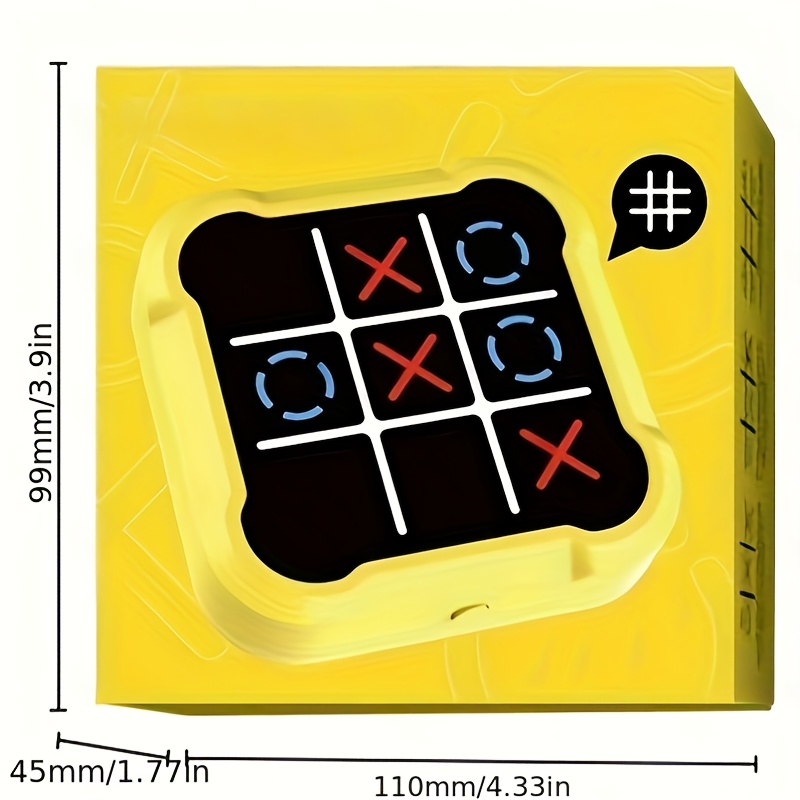 kids educational game machine tic tac toe portable outdoor interactive toy creative challenge fun educational tool for enhancing thinking and strategy planning skills Product details 2