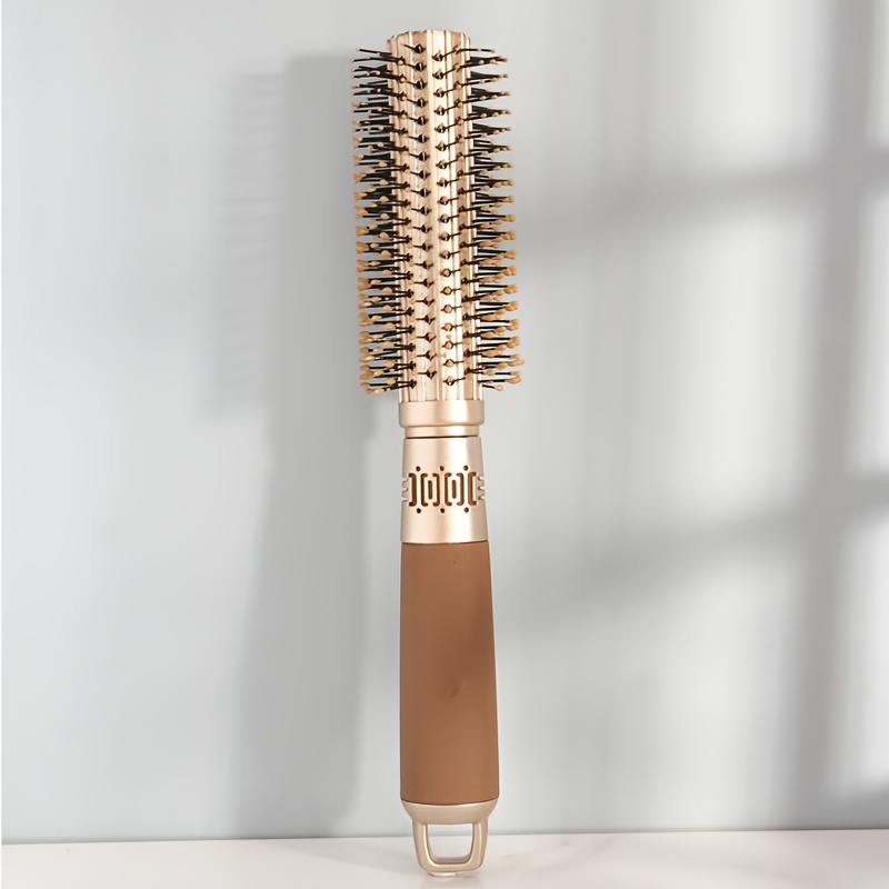 

Professional Round Barrel Hair Brush For Volumizing, Bangs, And Styling, Salon Recommended Vented Roller Comb