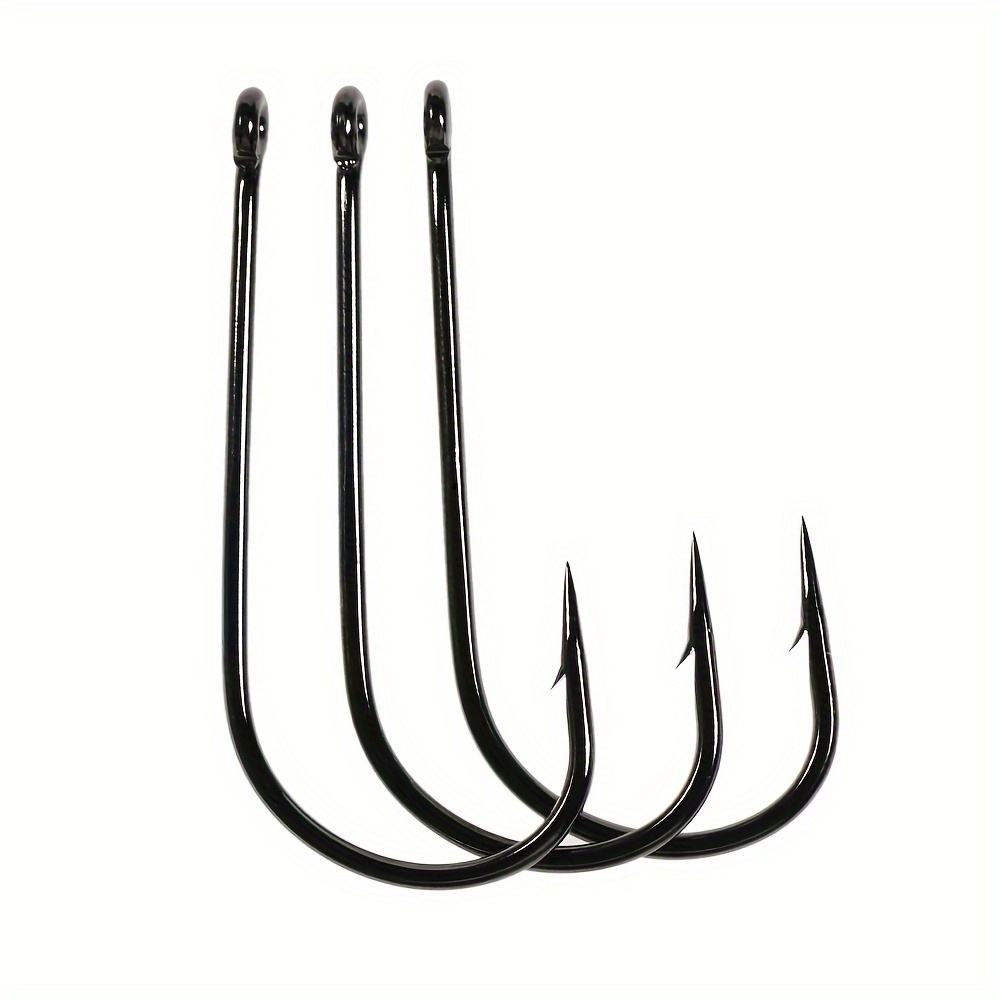 

10/20pcs Big Game Streamer Hook Of Short Shank And Wide Mouth, Aberdeen Hook Of 2x Strength For Saltwater Fishing