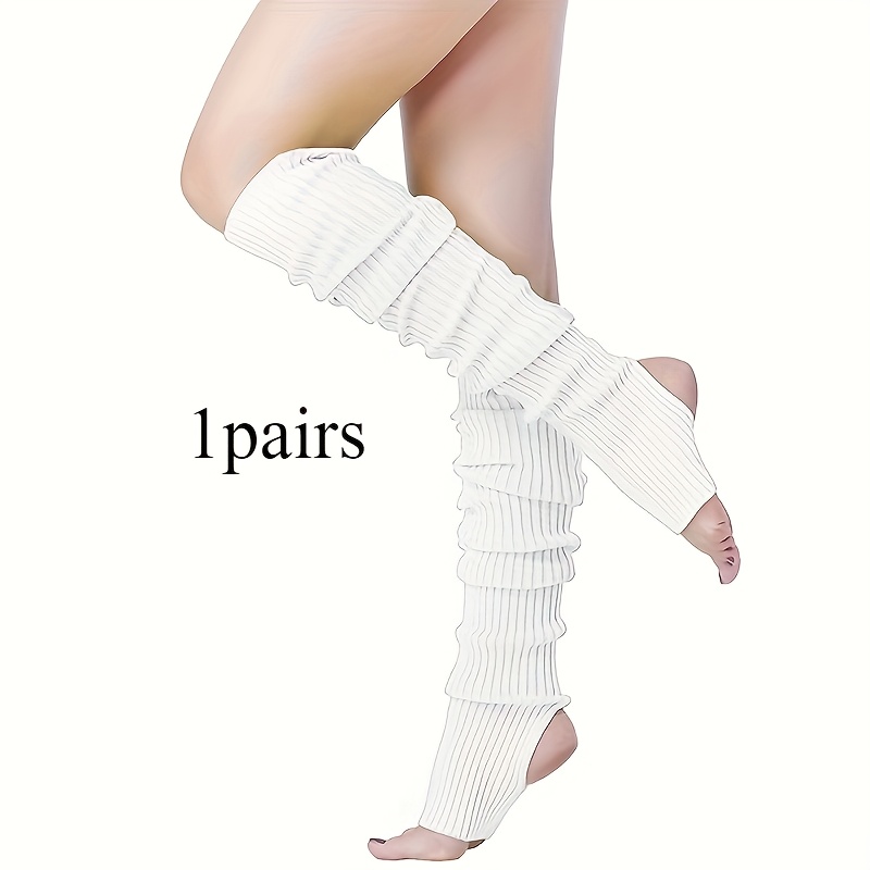 1 Pair Soft Warm Women's Leg Warmers | Over-the-knee Extra Long Socks, Winter Use | Gift For Wife, Thick Thigh Socks