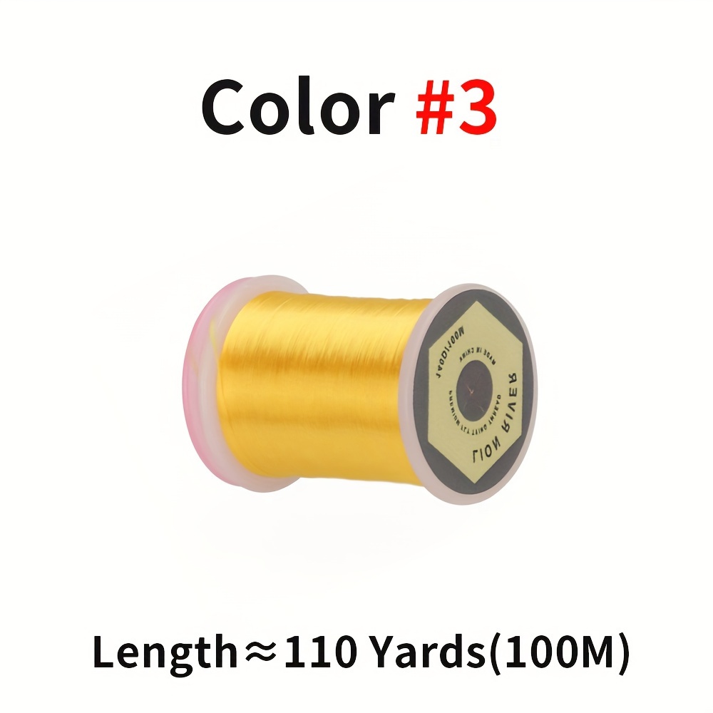 40d High Intensity Uv Polyethylene Nylon Fly Tying Thread - Temu